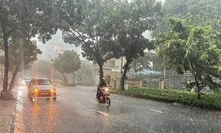 Dự báo thời tiết Bắc Ninh đêm 25, ngày 26/9: Có mưa to và dông